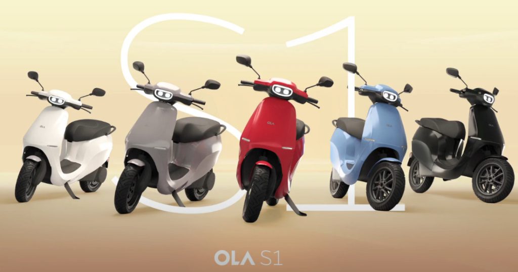 Ola S1 Reservation Begins Up To 141 KM Range Rs. 99,999 Introductory Price