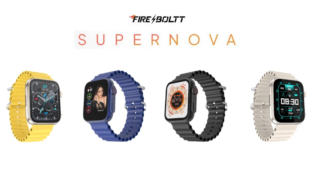 Fire Boltt Supernova 1.78″ AMOLED Display Bluetooth Calling Launched At An Introductory Price of Rs 3499